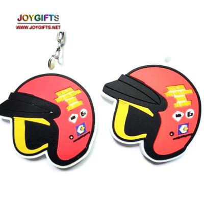 China Promotional Custom Made 3D Plastic Soft Silicone PVC Key Chain PVC Gifts Key Chain for sale