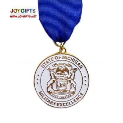 China Custom US Awareness Sports Medal Medal Lanyards Medal Custom Factory for sale