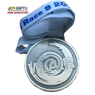 China Custom Metal Commemorative Medal Sports Medal Running US Marathon Custom War Medal for sale