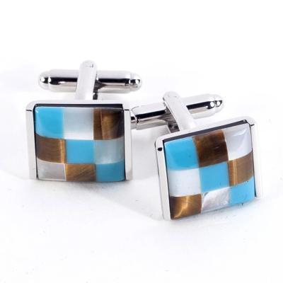 China Blank custom metal cufflinks from Europe for sale