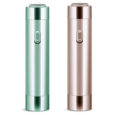 China OEM/ODM Outdoor Wholesaler Frequency Mini Electric Painless Women Lipstick Shaver Portable Facial Hair Remover for sale