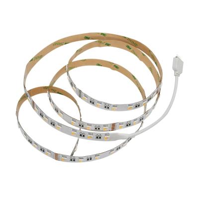 China New 2020 Flexible 5050 Rgbw Led Strip Controller 12V 24V Led Lighting 5050Smd 60Led Residential Accessible Waterproof Led Strip Rgbw for sale