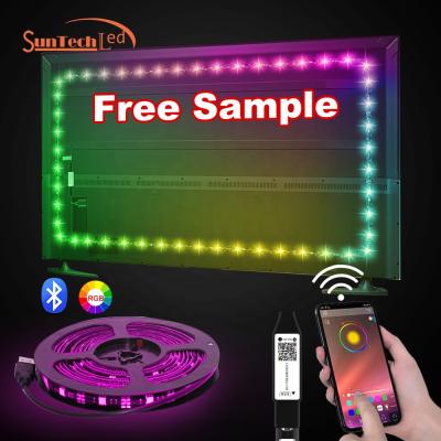 China Hot Selling Remote 5V Residential Ip65 RGB Bendable Flexible Waterproof Lighting USB LED Strip BT Led TV Backlight For LG 32 for sale