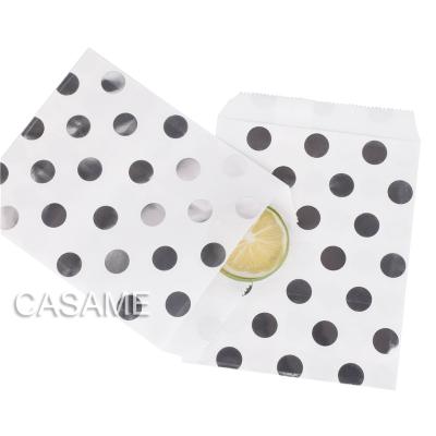 China Biodegradable Silver Dot Polka Quality 5x7 Inch Small MOQ Food Grade Star Aluminum Foil Wedding Favor Bags Small for sale