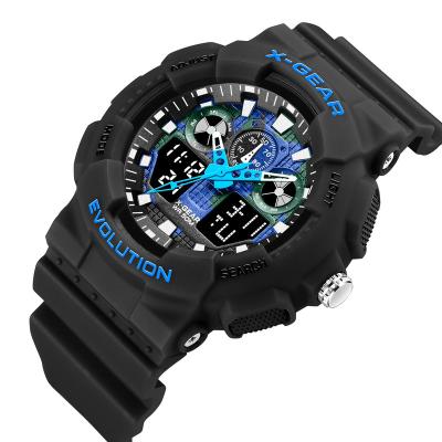 China X-GEAR Alarm Men's Waterproof Big Dial Fashion Multifunctional Outdoor Sport Digital Watch for sale