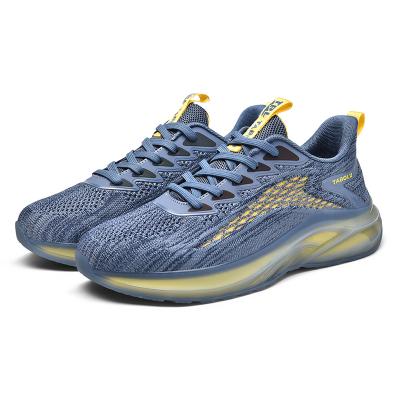 China CUSHIONING Breathable Lightweight Sports Shoes Mesh Casual Sneakers Walking Style Air Cushion Men Sports Shoes for sale