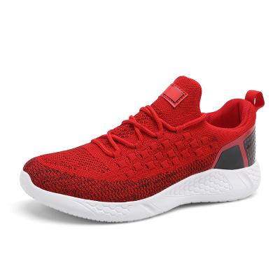 China Fashion Trend Women Sports Casual Shoes Fashion Running Shoes Weave Air Mesh Ladies Sneakers Black Footwear Breathable Jogging Woman Shoes for sale