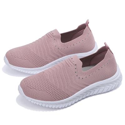 China Fashion trend women vulcanized shoes high quality women sneakers slip on flats shoes women loafers casual shoes for sale