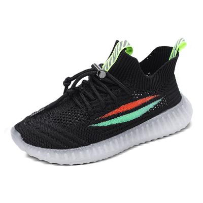 China Curvy Boys Girls School Walking Sneakers Kids Shape Sneaker Baby Toddler Sports Kids Yeezy Shoes for sale