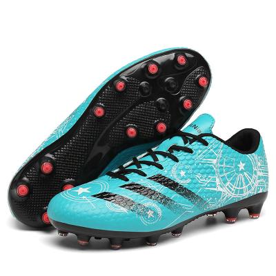 China Sport Shoes Soccer Gold Outdoor Sports Leather Fashion Football Boots Soccer Spike Football Boots Shoes Boys Soccer Shoes Mens for sale