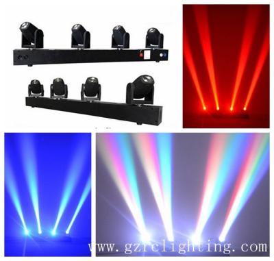 Cina Luce del fascio del carrello di RGBW DMX512 10W LED 4Heads per la luce del fascio del carrello delle teste dei night-club LED quattro in vendita