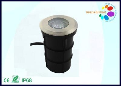 China 12V Edison 1W/3W LED Inground beleuchtet RGB-Beleuchtung CER/ROHS mit Edelstahl 304 zu verkaufen