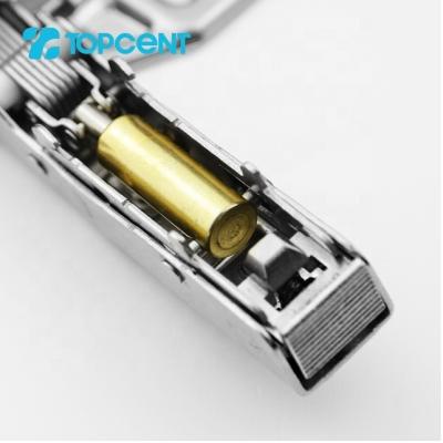 China Topcent Modern Hydraulic Hinge Kitchen Cabinet Hinges Soft Narrow Furniture Hardware One Way Hinge for sale