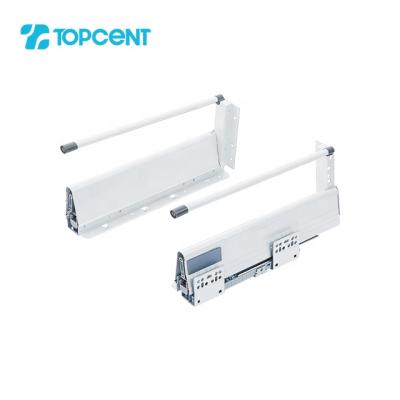 China Modern Wholesale Metal Box Double Wall Kitchen Tandem Soft Closing Slide for sale