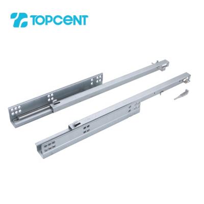 China Topcent modern tandem undermount soft close drawer slide for sale