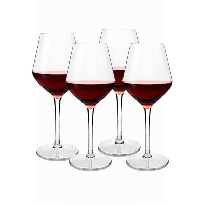 China Plastic Party Glasses For Wine 2pcs/4pcs Set Reusable Plastic Unbreakable Party Plastic Wine Glasses Glass For Wine for sale