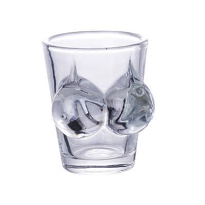 China CLASSIC Custom Sexy Bikini Bust 3D Breast Shot Glasses Shooter Glass for sale