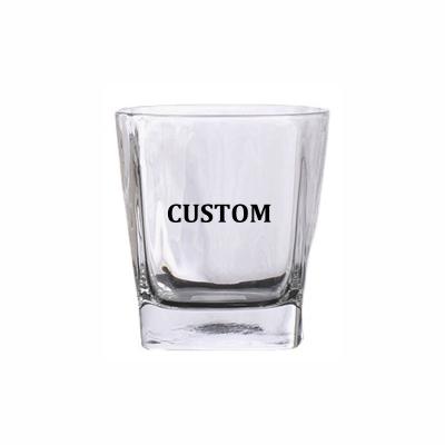 China CLASSIC Personalized Laser Engraved Whiskey Rocks Etched Glasses for sale