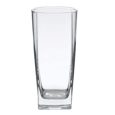 China CLASSIC 9 Ounce Cocktail High Ball Glasses Crystal Clear Glass Custom Logo Tall Lead Free for sale