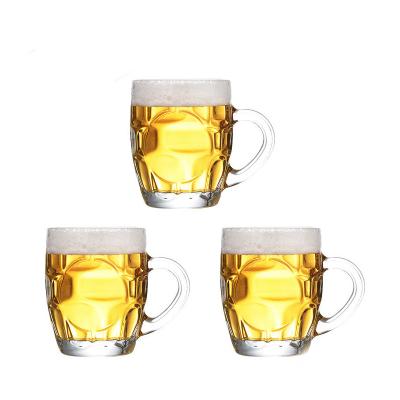 China 20oz CLASSIC German Dimple Stein Beer Mug with handle for sale