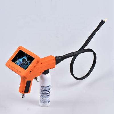 China Car AC Spray Cleaning Video Endoscope 4.3 Inch Car Wash Gun Air Conditioner Cleaning Machine for sale