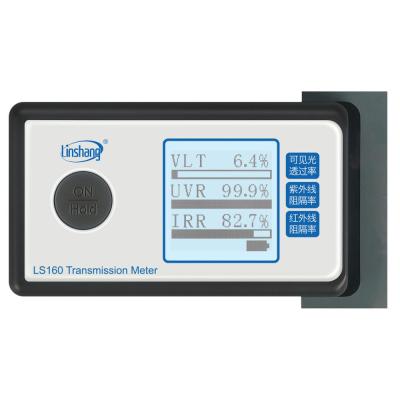 China Portable Solar UV Rejection IR Tint Meter LS160 Linshang Film Visible Light Transmittance 93mm *52mm *25mm (L*W*H) for sale