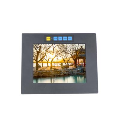 China 8 Inch 1024x768 350nits Industrial LCD Display Screen Panel With Touch Support DVI-D/DSUB For Cars 8 Inch for sale