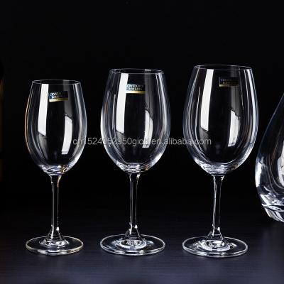 China French Crystal New Czech Crystal Glass Red Wine Cup Party Wine Cup Banquet Goblet Goblet French Wine Cup for sale