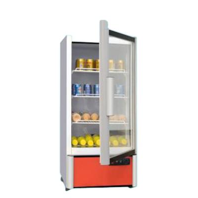 China Supermarket Single-temperature Freezer Door Glass Upright Glass Refrigerator Refrigeration Equipment Commercial Door Display Fridge for sale