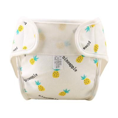 China Printed Manufacturers Supply Pure Cotton Baby Diapers Reusable Washable Baby Diapers Baby Diapers for sale