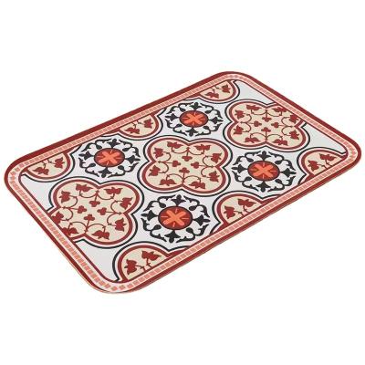 China PVC Place Mat Oil Proof Leather Waterproof Dining Table Place Mat Small Viable Creative Fresh Classic Style Classic Style Dining Table Mat for sale