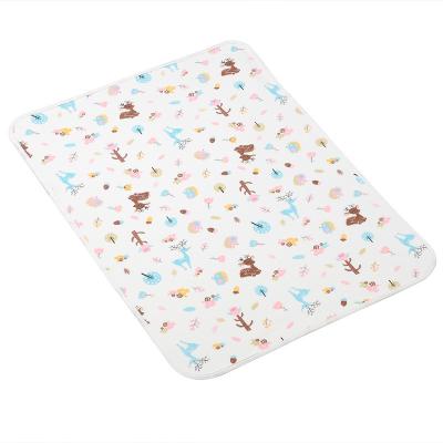 China Modern Manufacturers Supply Baby Diaper Changing Mat Foldable Baby Changing Pad Printed Flannel Changing Pad for sale