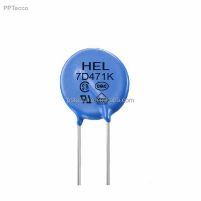 China 220KD07 V22ZA1P S07K14 B72207S0140K101 07D220K Varistor MOV 18V-820V Voltage Dependent Resistors VDR 07D220K for sale