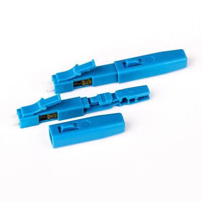 China LC Fiber Optic Connector Quick Assembly High Reliability for sale