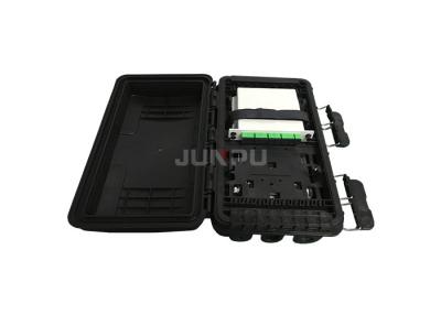 China Junpu 24 Core Fiber Optic Splice Closure Wall Mount 2 In 16 Out Aerial Application for sale