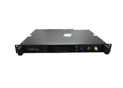 China 1550nm externe Catv-Vezel Optische Zender 2 Output per Haven 7dbm met SNMP Te koop