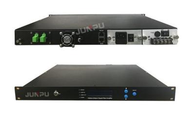 Chine l'amplificateur 1 d'Edfa de puissance élevée de 1550nm Catv met en communication 23dbm le support de Sc RPA 1U à vendre