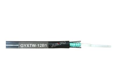 China 48 Core Single Core GYXTW Self Supporting Aerial Cable With PE Outer Sheath for sale