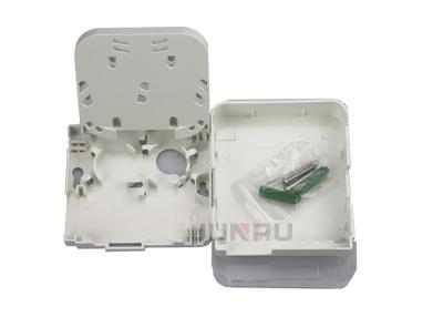 China fiber optic termination box for FTTH full loaded SC adapter and pigtail for sale