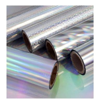 China Factory supply high quality moisture proof laser foil transparent holographic film for sale for sale