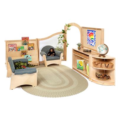 China Westshore Modern Early Education Montessori Children Kindergarten Materials Kindergarten Wooden Kids Room Furniture Sets Wirh Table And Chairs for sale