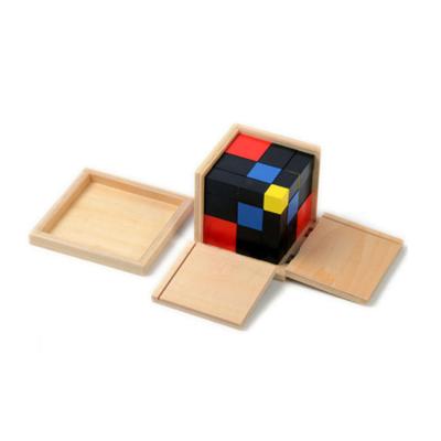 China Environmental 10% Off Baby Wooden Sensory Toys Magic Cube Puzzle Game Solution for sale