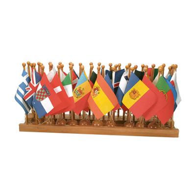 China Environmental hot selling world product riddle geography montessori flags for sale