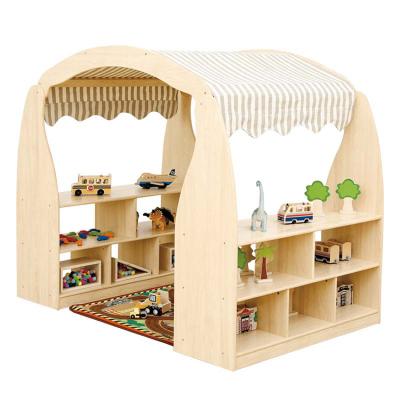 China Modern Children Furniture Kindergarten Wooden Kids Furniture Children's Storage Furniture For Sale for sale