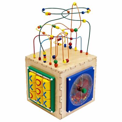 China 2018 Modern Good Prices Fashion Toy Wooden Activity Center Early Learning Toys For Children for sale