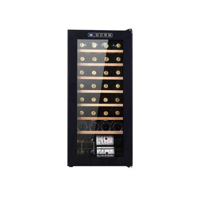 China New Type Of Constant Temperature Wine Cooler Can Hold 32 Bottles Of Wine The Temperature Of The Cooler Is Adjustable Household Use for sale