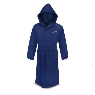 China Factory Wholesale Custom Made Kimono Spa Suede Microfiber Microfiber Hooded Bathrobe QUICK DRY Double Sided With Prices for sale