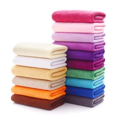 China Compressed Factory Direct Sales Can't Lose Absorbent Hair Towel Microfiber Towel Hair Salon Dry Hair Towel for sale