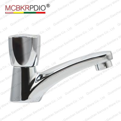 China Metered Faucets Deck Mounted Mixer Taps Zinc Lever Faucet Single Handle Bathroom Faucet For Wash Basin for sale