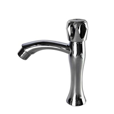 China Plastic Metered Faucets Sink Basin Faucet Deck Mounted Modern Design Bathroom Vanity Wash Toilet Water Faucet Set for sale